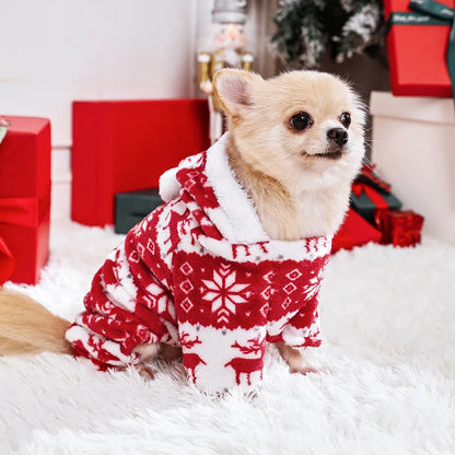 Pillama Navideño para Mascotas